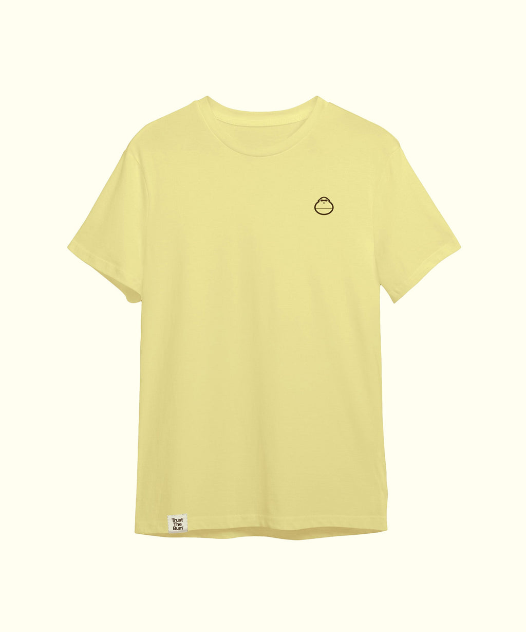 Plain Tee - Yellow - Yellow, Small