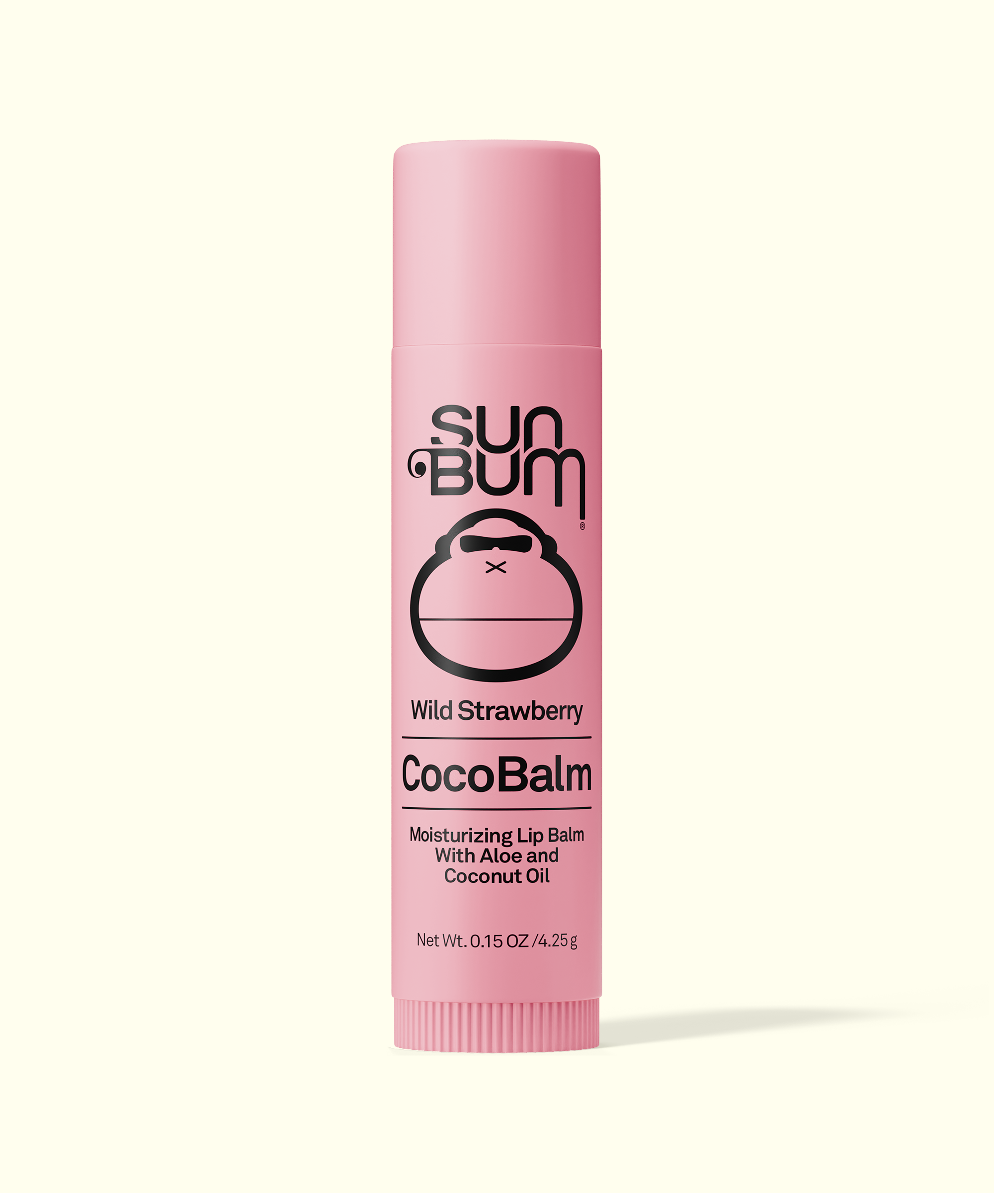 CocoBalm Lip Balm - Wild Strawberry - Wild Strawberry, Moisturizing
